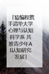 猿编程携手清华大学心理与认知科学系 共推青少年AI认知研究发展