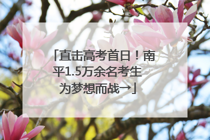 直击高考首日！南平1.5万余名考生为梦想而战→