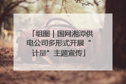 组图｜国网湘潭供电公司多形式开展“计量”主题宣传