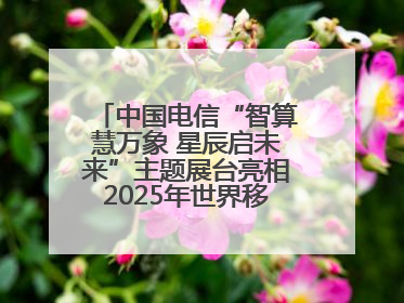 中国电信“智算慧万象 星辰启未来”主题展台亮相2025年世界移动通信大会