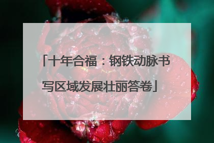 十年合福：钢铁动脉书写区域发展壮丽答卷
