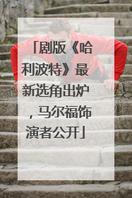 剧版《哈利波特》最新选角出炉，马尔福饰演者公开