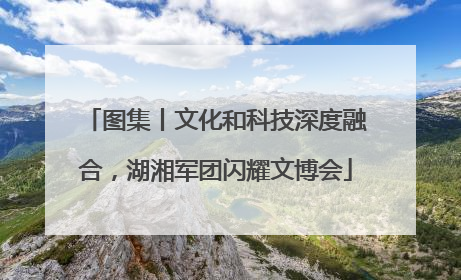 图集丨文化和科技深度融合，湖湘军团闪耀文博会