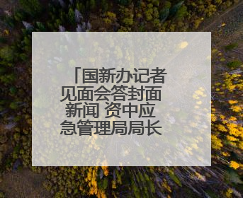 国新办记者见面会答封面新闻 资中应急管理局局长：做隐患排查“明白人”
