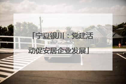 宁夏银川：党建活动促安居企业发展
