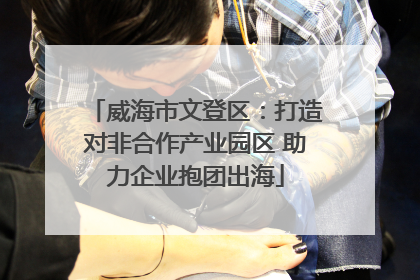 威海市文登区：打造对非合作产业园区 助力企业抱团出海
