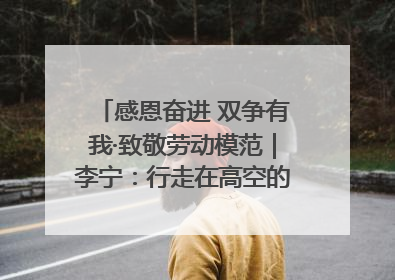 感恩奋进 双争有我·致敬劳动模范｜李宁：行走在高空的“电网卫士”