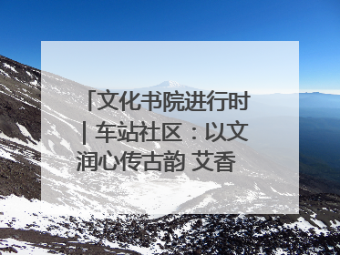 文化书院进行时｜车站社区：以文润心传古韵 艾香氤氲睦邻情