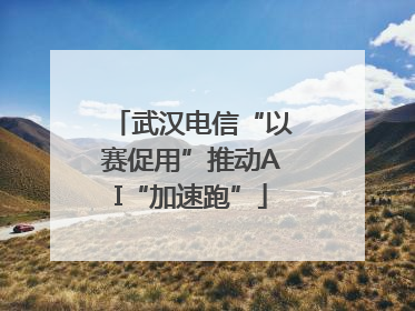 武汉电信“以赛促用”推动AI“加速跑”