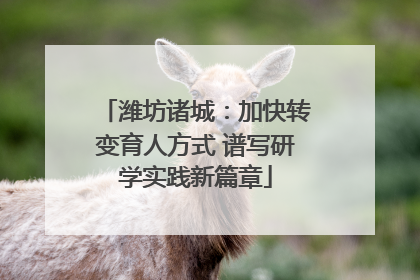 潍坊诸城：加快转变育人方式 谱写研学实践新篇章
