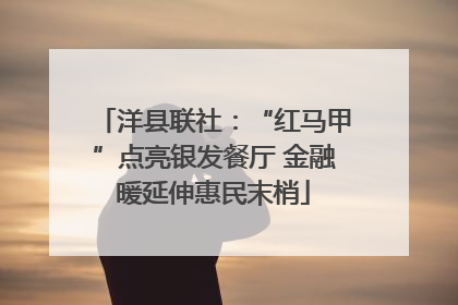 洋县联社：“红马甲”点亮银发餐厅 金融暖延伸惠民末梢