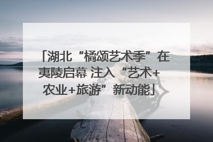湖北“橘颂艺术季”在夷陵启幕 注入“艺术+农业+旅游”新动能