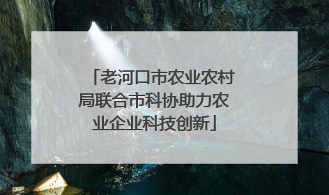 老河口市农业农村局联合市科协助力农业企业科技创新