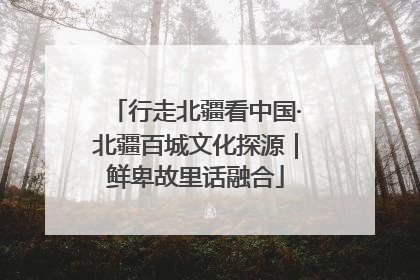 行走北疆看中国·北疆百城文化探源｜鲜卑故里话融合