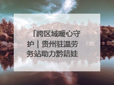 跨区域暖心守护｜贵州驻温劳务站助力黔籍娃入学无忧