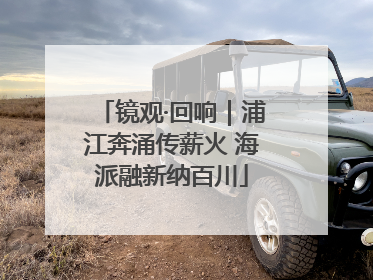 镜观·回响｜浦江奔涌传薪火 海派融新纳百川