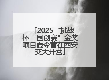 2025“挑战杯—国创赛”金奖项目夏令营在西安交大开营