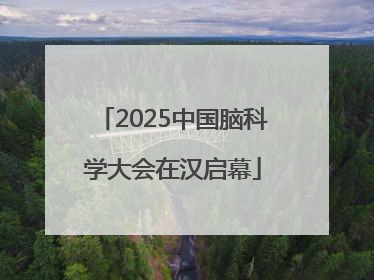 2025中国脑科学大会在汉启幕