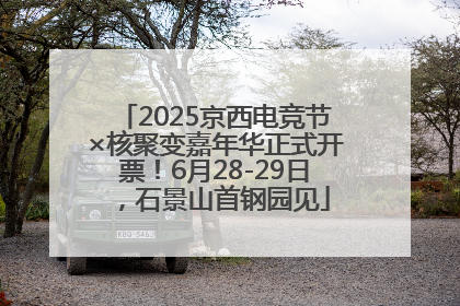 2025京西电竞节×核聚变嘉年华正式开票！6月28-29日，石景山首钢园见