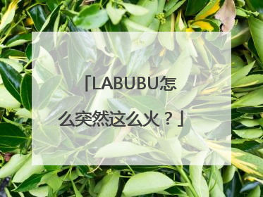 LABUBU怎么突然这么火？
